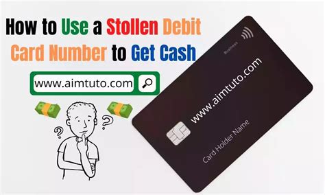 How to activate the MCTR debit card. . How to use a stolen debit card number to get cash reddit